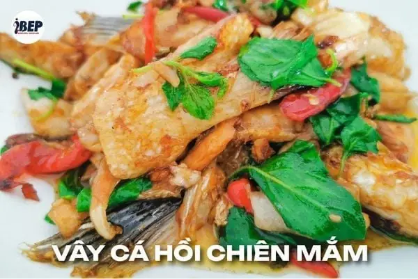 2.1. Vây cá hồi chiên nước mắm 2.1. Vây cá hồi chiên nước mắm
