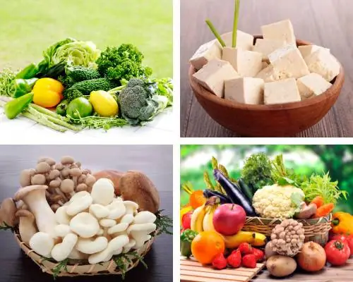 2. Các nguyên liệu phổ biến trong các món canh chay