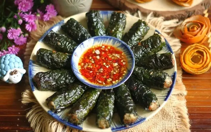 Chả Đậu Hũ Cuộn Lá Lốt – Món Đặc Trưng