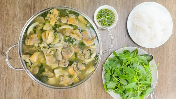 Cách Nấu Lẩu Gà Lá É