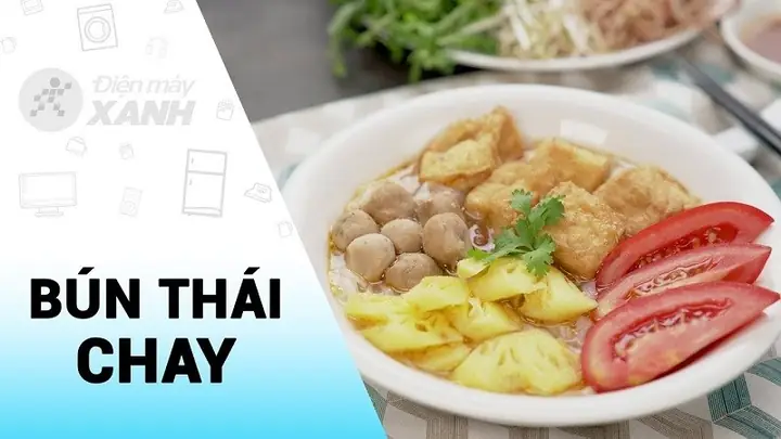 3. Bún Thái Chay 3. Bún Thái Chay