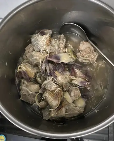 cách nấu canh atiso sườn