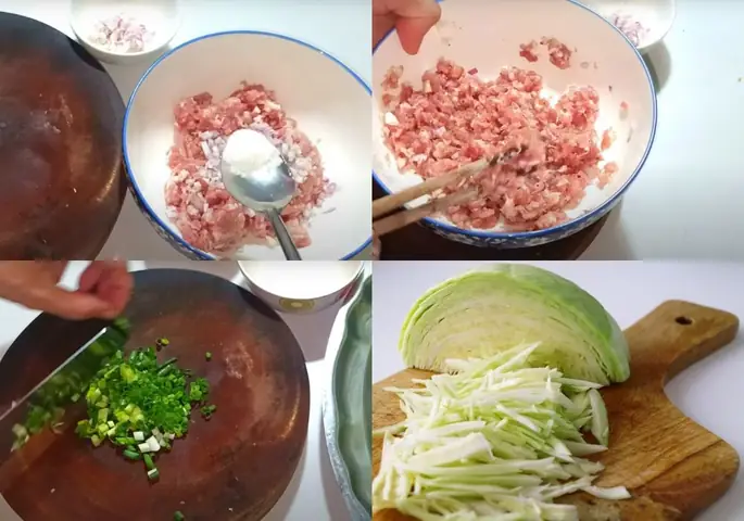 Sơ chế và tẩm ướp nguyên liệu