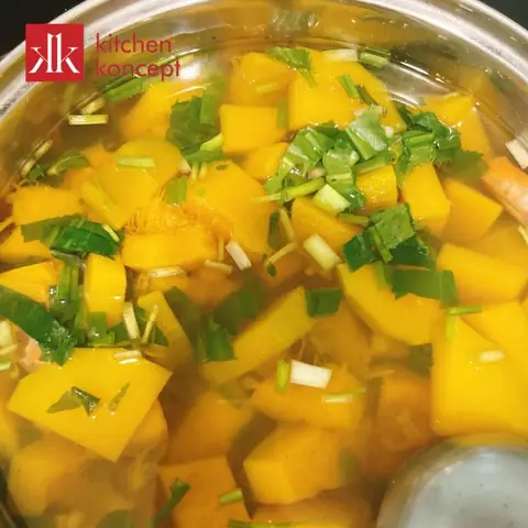 Các Bước Nấu Canh Bí Đỏ Không Thịt