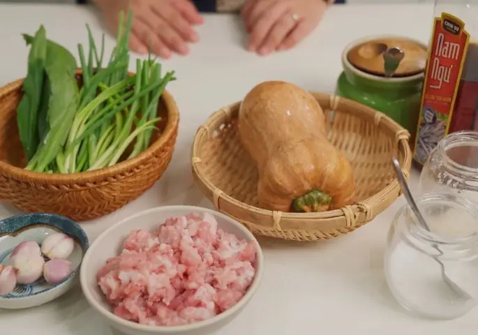 Chuẩn bị nguyên liệu