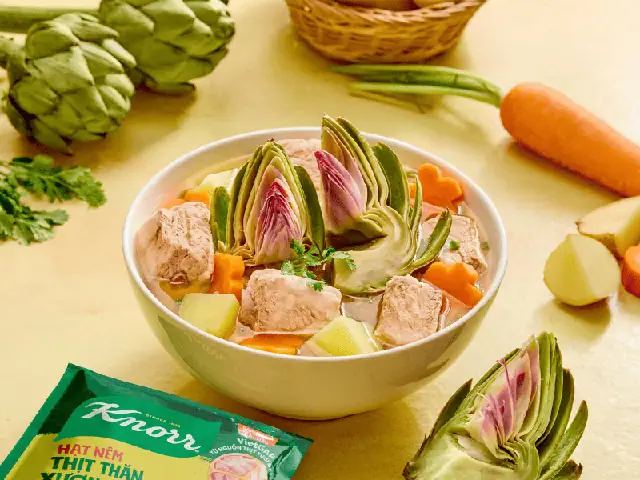 Canh Bông Atiso – Món Ăn Tốt Cho Mọi Độ Tuổi