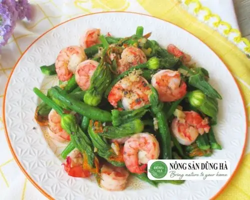 2.2 Bông bí xào tôm