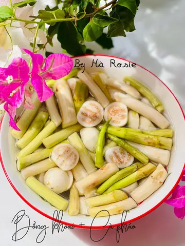 Canh bồng khoai là món ăn dân dã, là cả bầu trời kỷ niệm tuổi thơ của nhiều người.