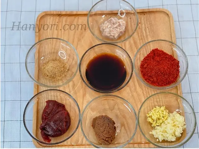 2. Nguyên liệu nước xốt: 2. Nguyên liệu nước xốt: