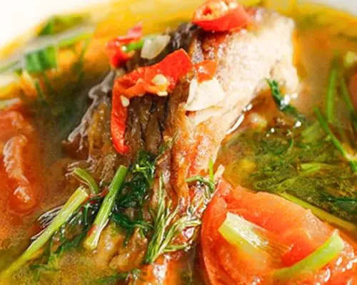 Canh chua cá chép với me