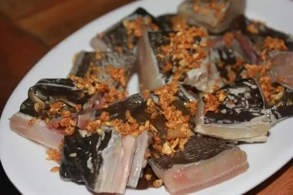 Cách Nấu Canh Cá Đuối Dọc Mùng