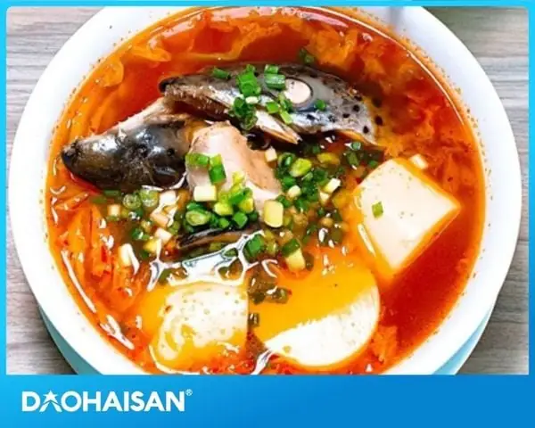 Hướng Dẫn Cách Nấu Canh Kim Chi Đầu Cá Hồi Thơm Ngon