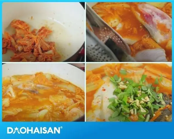 Nấu Nước Canh Kim Chi
