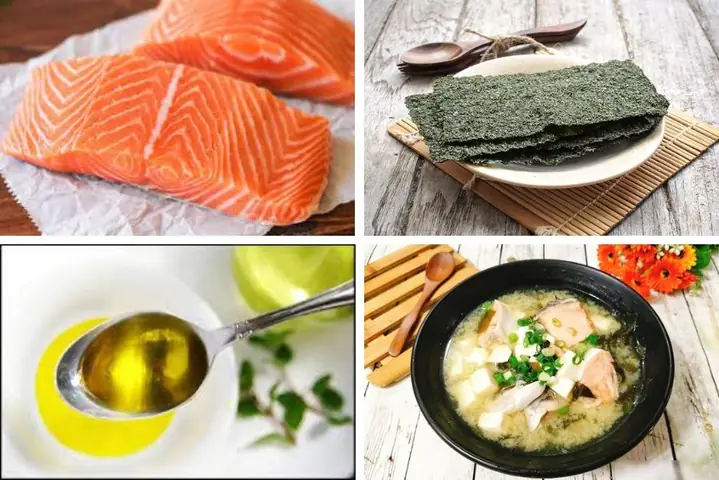 4canh Miso Cá Hồi Rong Biển