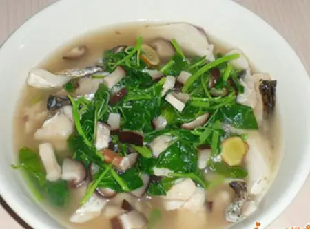 cách nấu canh cá khoai mùng tơi