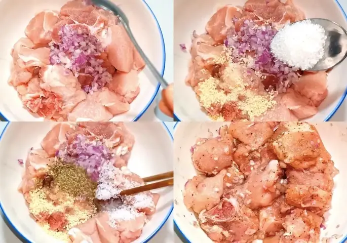 Sơ Chế Và Ướp Thịt Heo