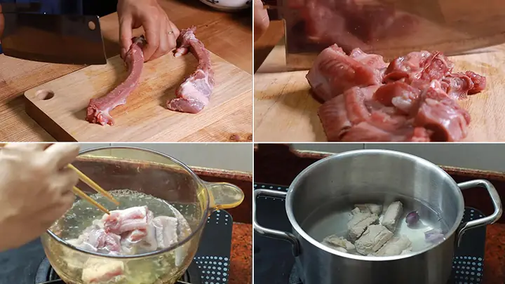 Bước 1sơ Chế Sườn Bước 1sơ Chế Sườn