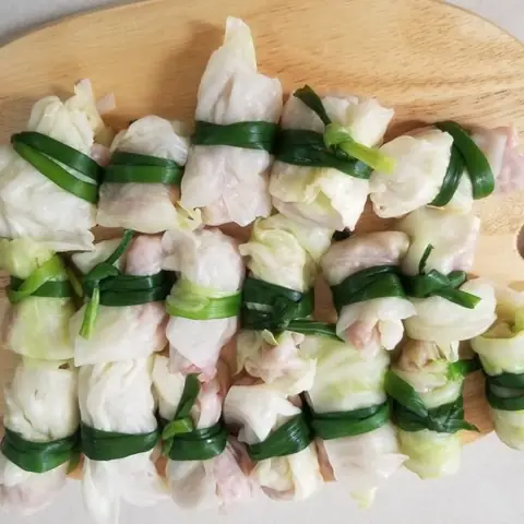 Gói cải thảo cuộn thịt