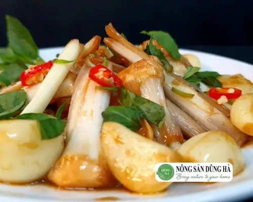 Bồn Bồn Xào Tỏi