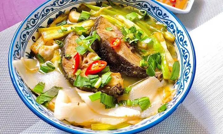 Yêu cầu thành phẩm canh chua cá bớp