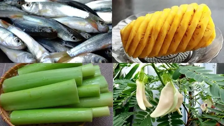 1nguyên Liệu Làm Canh Chua Cá Linh Bông So Đũa 1nguyên Liệu Làm Canh Chua Cá Linh Bông So Đũa