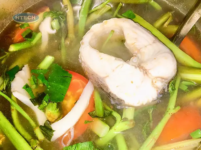 4. Hoàn thành và thưởng thức món canh chua cá lóc ngon bất bại