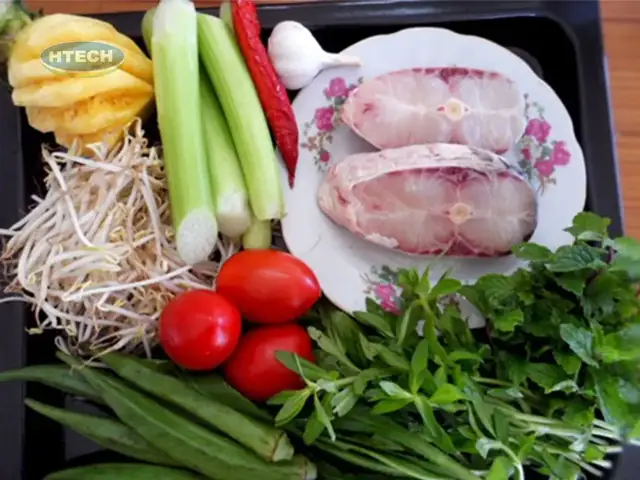 1. Nguyên liệu nấu canh chua cá lóc ngon chuẩn vị miền Tây