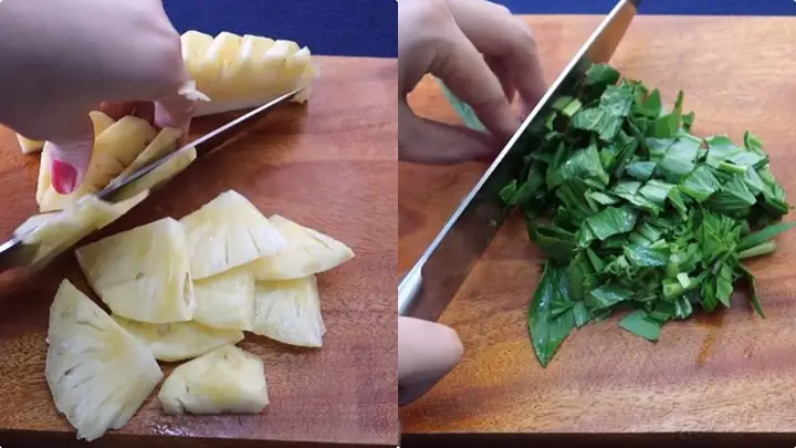 Bước 1:Sơ chế nguyên liệu