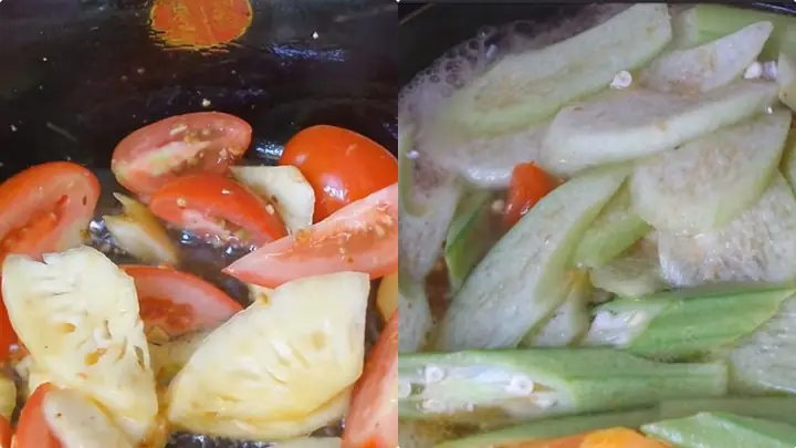 Bước 2:Luộc sơ đậu bắp Bước 2:Luộc sơ đậu bắp