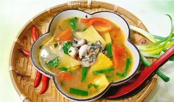 Món hàu sữa nấu canh chua thơm ngon bổ dưỡng