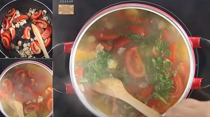 Cách Nấu Canh Chua Nghêu