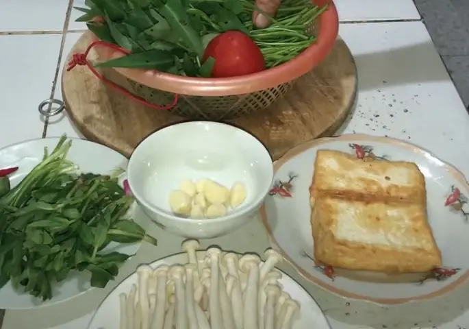 Chuẩn Bị Nguyên Liệu