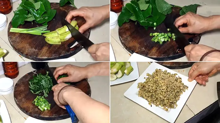 Bước 1Sơ chế nguyên liệu