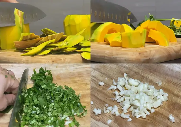 Sơ chế các nguyên liệu