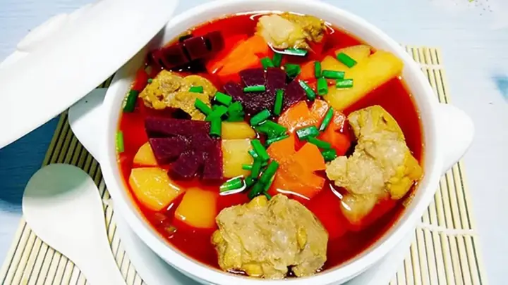 CÁCH NẤU CANH CỦ DỀN HẦM XƯƠNG