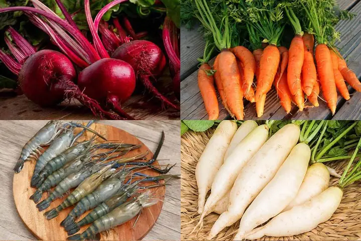 3canh Củ Dền Nấu Tôm Giàu Dinh Dưỡng