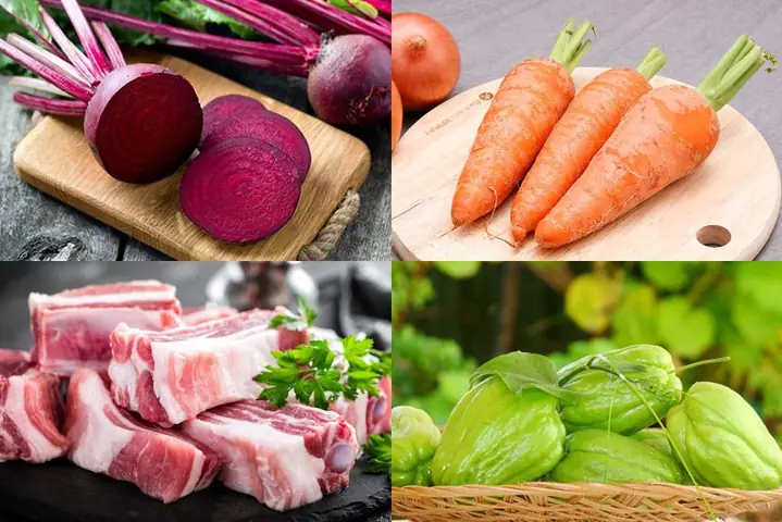 1canh Củ Dền Sườn Heo (công Thức Chia Sẻ Bởi Người Dùng)