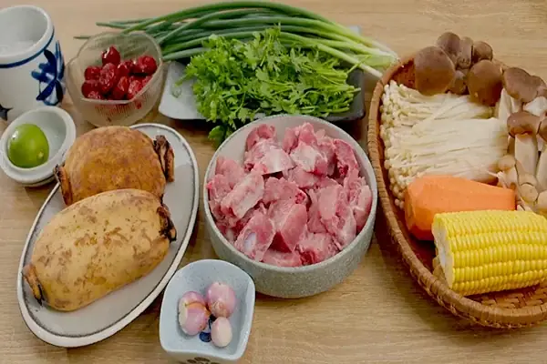 Chuẩn Bị Nguyên Liệu