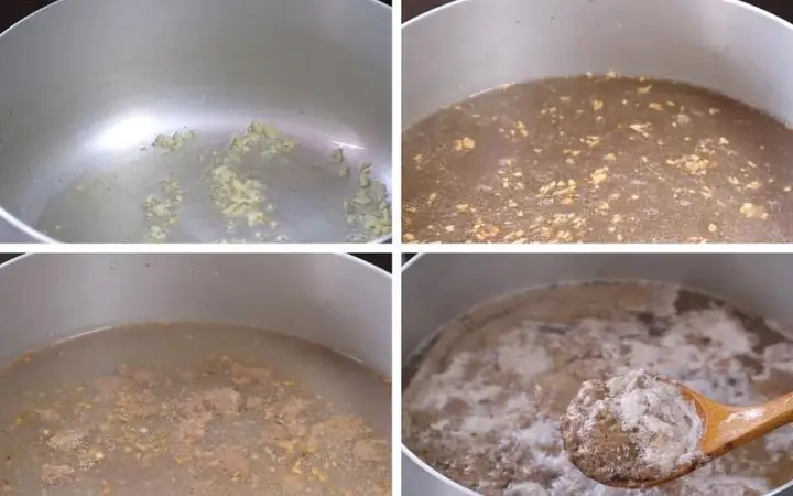 Bước 2nấu Canh Cua