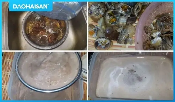 Bước 1: Sơ Chế Cua