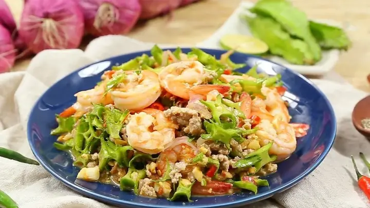 Gỏi Đậu Rồng Tôm