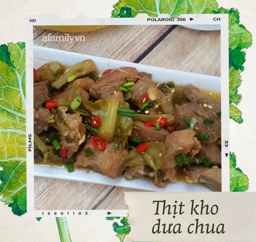 Combo Dưa Chua Và Thịt Heo Dễ Làm Dễ Ngon, Ăn Vào Ngày Mùa Hè Thì Hết Sẩy Các Chị Em Ơi - Ảnh 2.