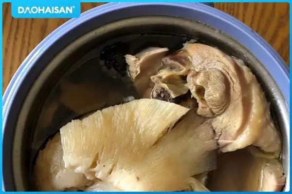 Bước 2: Đun sôi nguyên liệu