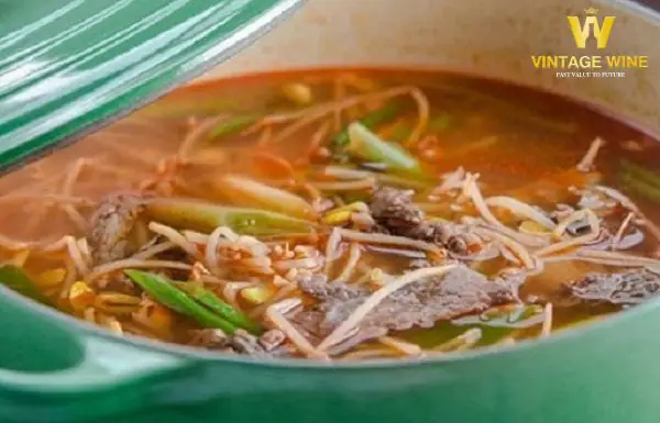 2.1. Canh giá đỗ thịt bò