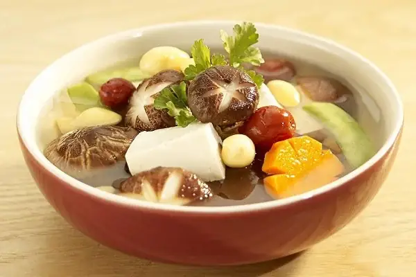 Nguyên Liệu Nấu Canh Gừng Chay