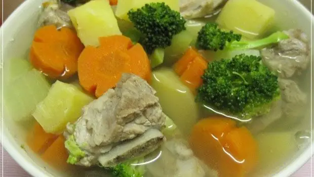 3. Cách chế biến món canh sườn heo