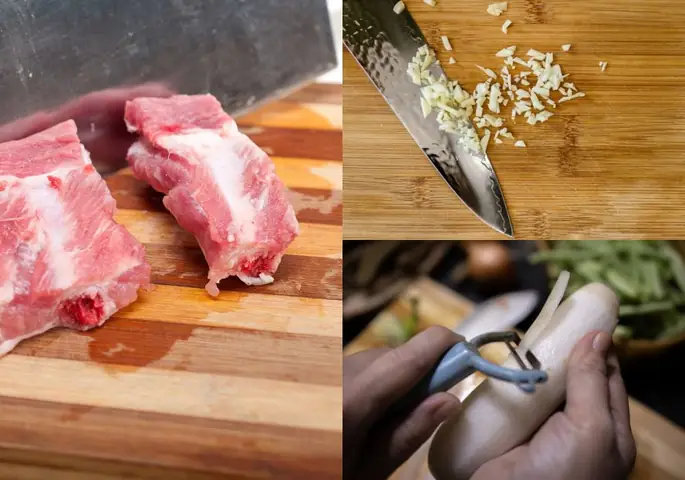 Sơ Chế Nguyên Liệu