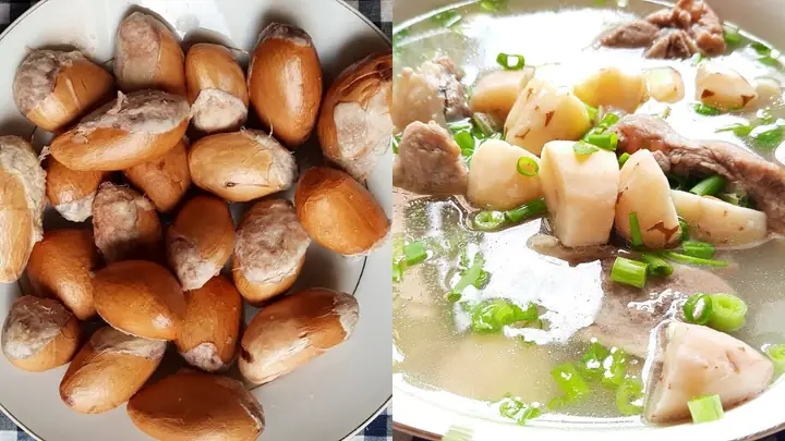 Món mặn từ hạt sầu riêng