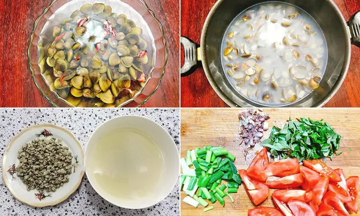 Bước 1Sơ chế nguyên liệu Bước 1Sơ chế nguyên liệu