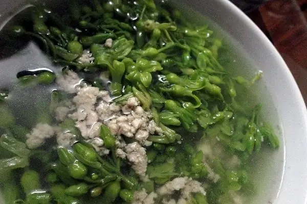 Nguyên Liệu Cần Chuẩn Bị Nấu Canh Hoa Thiên Lý Với Thịt Bằm